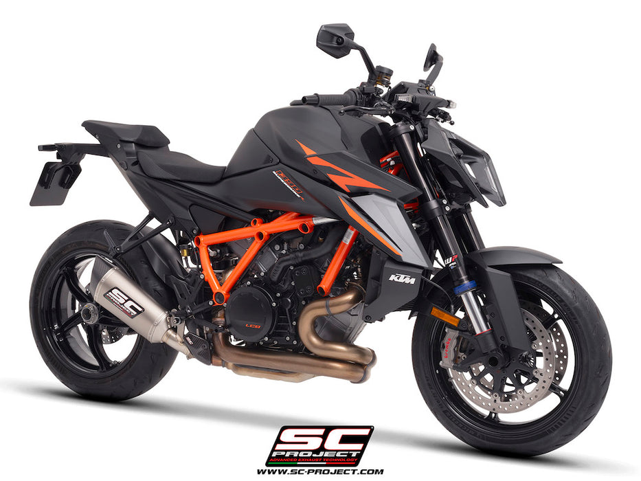 SC Project SC1-R Titanium Silencer for the KTM 1390 Superduke R - Motorcycle Performance Store_4