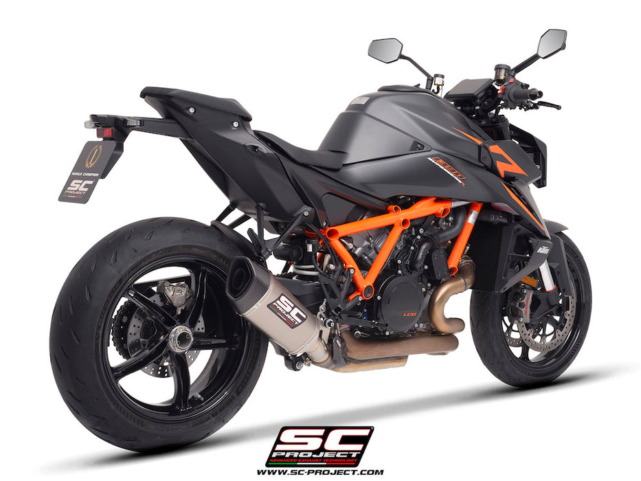 SC Project SC1-R Titanium Silencer for the KTM 1390 Superduke R - Motorcycle Performance Store_2