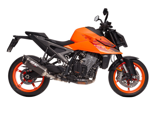 SC Project SC1-X Carbon Fibre Silencer KTM Duke 990 2024-25