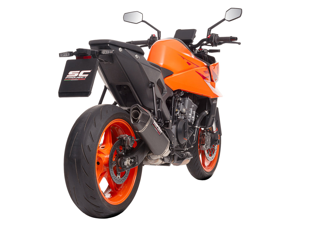 SC Project SC1-X Carbon Fibre Silencer KTM Duke 990 2024-25