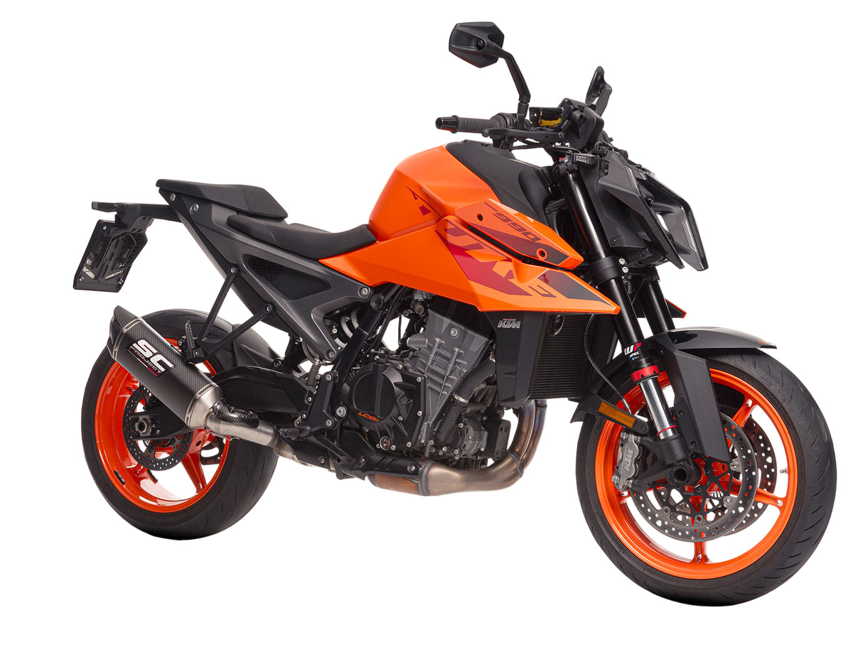 SC Project SC1-X Carbon Fibre Silencer KTM Duke 990 2024-25