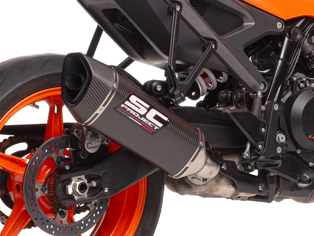 SC Project SC1-R Koolstofdemper KTM Duke 990 2024-25