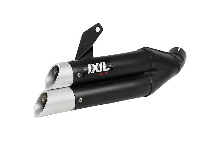 Ixil L3X Black Hyperlow Full System Kawasaki Versys 650 2015-22 - Motorcycle Performance Store