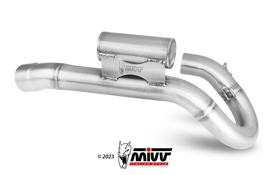 Mivv Stainless Steel Racing Collector Honda CRF450R 2021-24 - Motorcycle Performance Store 