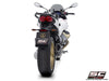 SC Project SC1-R Black Titanium Silencer Moto Guzzi V100 Mandello 2023-24 - Motorcycle Performance Store 