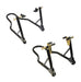 Pair of Black Moto GP Paddock Stands - Motorcycle Performance Store