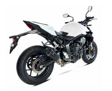 Ixrace M8 Dual Black Silencer Honda CB1000 Hornet (SP) 2025 - Motorcycle Performance Store