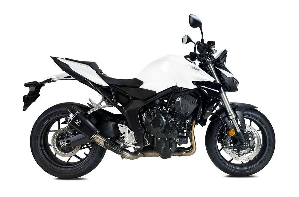 Ixrace M8 Dual Black Silencer Honda CB1000 Hornet (SP) 2025 - Motorcycle Performance Store