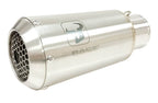 Close up of the Ixrace Mk2 Inox Exhaust 