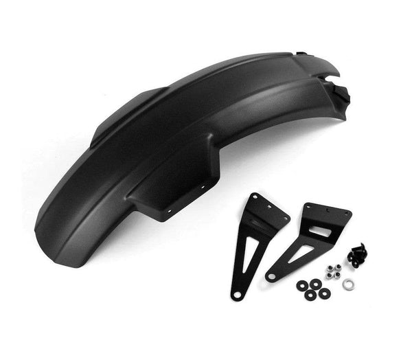 Matte Black Rear Hugger Triumph Tiger 1200 2022-24 - Motorcycle Performance Store
