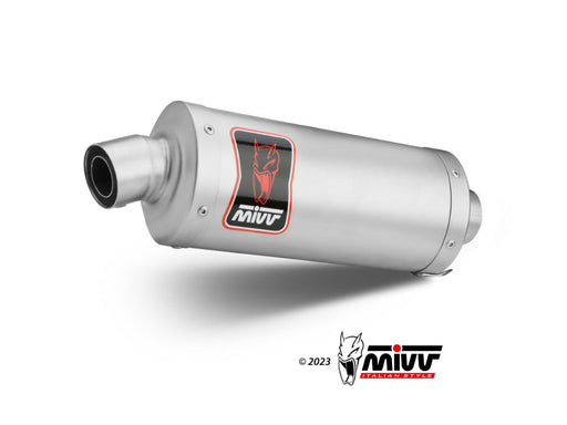 Mivv Dakar Stainless Steel Silencer Yamaha Tenere 700 2019-24 - Motorcycle Performance Exhausts