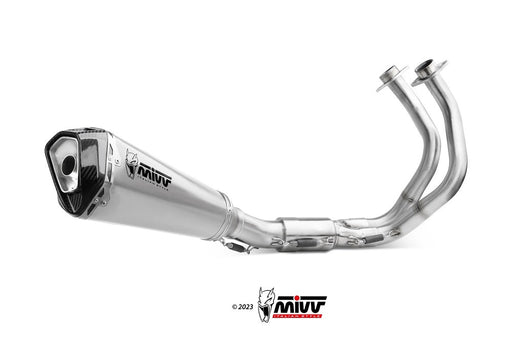 Mivv Inox Delta Race Full System Kawasaki Ninja 650 2024 - Motorcycle Performance Exhausts