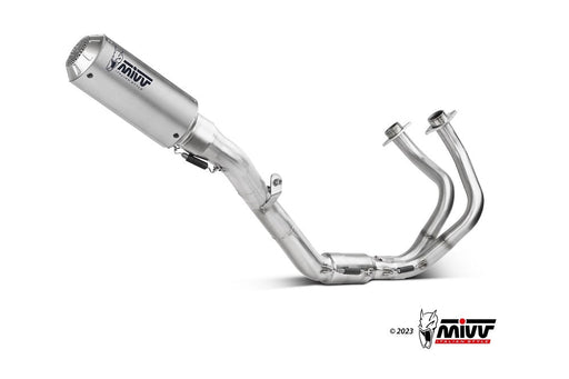 Mivv MK3 Inox High Mount Full System Kawasaki Ninja 650 2024 - Motorcycle Performance Exhausts