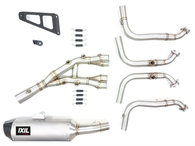 Ixil Hexoval Titanium Full Exhaust System with Carbon Fibre End Cap for BMW S1000R