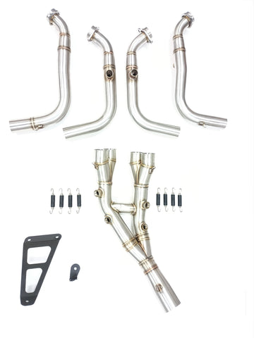 Ixil Hexoval Titanium Full Exhaust System with Carbon Fibre End Cap for BMW S1000R_1