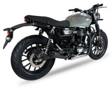 Ironhead Conical Black Silencer Honda GB350S 2025-26