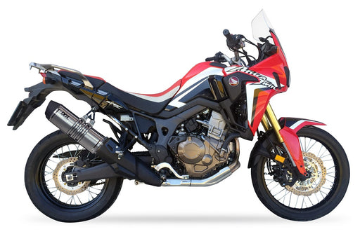 IXIL Hexoval Xtrem Inox Silencer Honda CRF1000L Africa Twin 2016-19 - Motorcycle Performance Store 