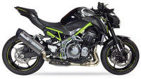 Ixil Hexoval Xtrem Inox stainless steel silencer fitted to Kawasaki Z900 2016–2019