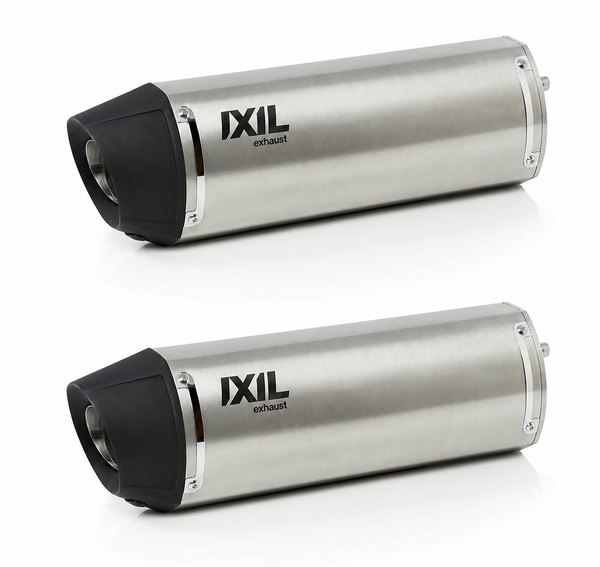 IXIL Hexoval Xtrem Inox Silencers Kawasaki Z1000 2010-20 - Motorcycle Performance Store_1