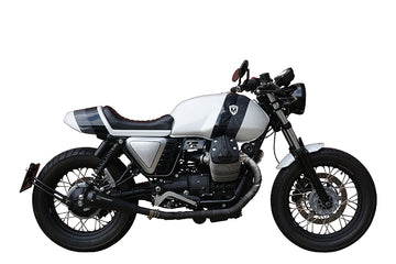 Ironhead Black Silencers Moto Guzzi V7 II 2013-16_1