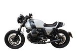 Ironhead Black Silencers Moto Guzzi V7 II 2013-16
