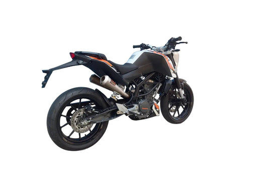 IXIL Dual Inox Underseat Slip on Silencers KTM Duke 390 2013-16