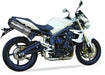 Ixil Hexoval Xtrem Silencers for the Triumph Street Triple 675