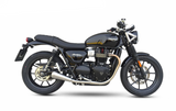 Ironhead OVC11 Conical Silencers Triumph Street Twin 2016-22