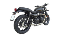 Ironhead OVC11 Conical Silencers Triumph Speed Twin 900 2016-22