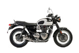 Ironhead OVC11 Conical Slip on Exhausts | Triumph Bonneville T120 2016-25