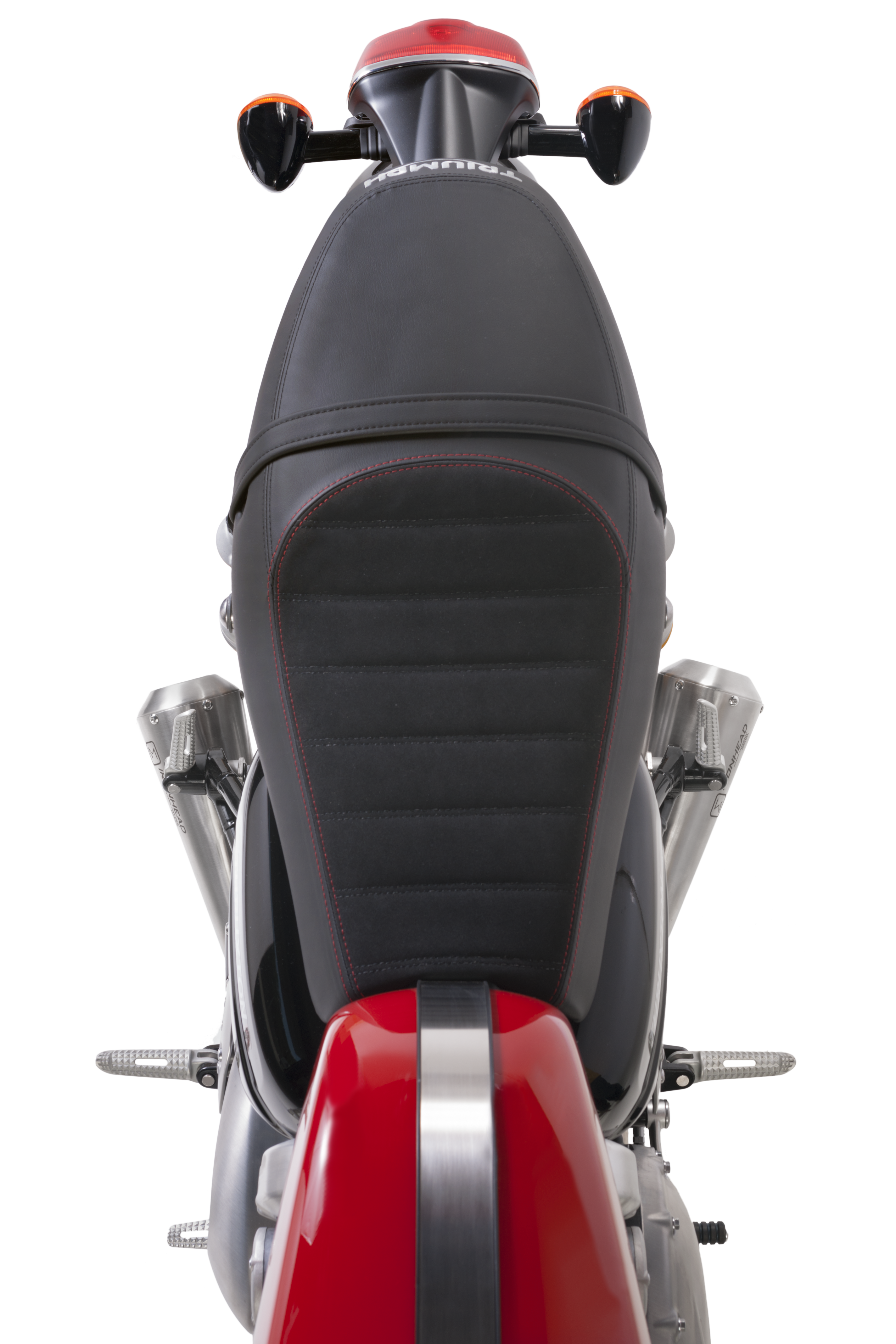 Ironhead Conical Silencers Triumph Thruxton 1200 R (RS) 2016-24