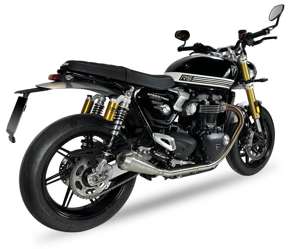Ironhead Conical Inox Silencers Triumph Speed Twin 1200 (RS) 2025 - Motorcycle Performance Store