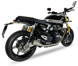 Ironhead Conical Inox Silencers Triumph Speed Twin 1200 (RS) 2024-26