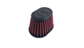 DNA Universal Performance Air Filter with Rubber Top, 87mm Long, Inlet Diameter 38mm. Available at Motorcycle Performance Store.