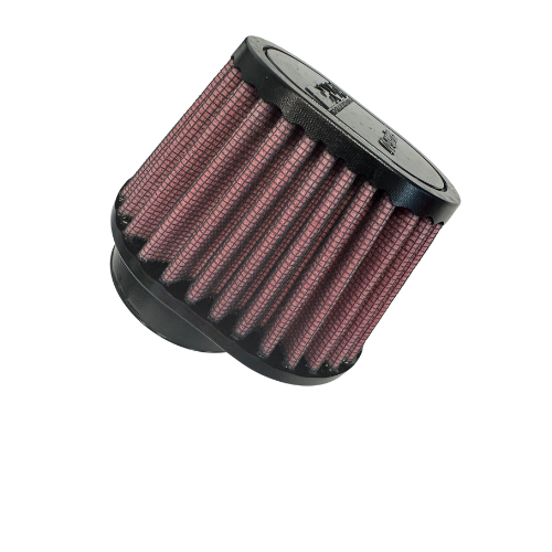 DNA oval rubber top clamp-on performance air filter with 54 mm inlet and 84 mm total height_1