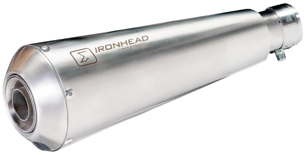 Ironhead OVC11 Conical Silencers Triumph Speed Twin 1200_4