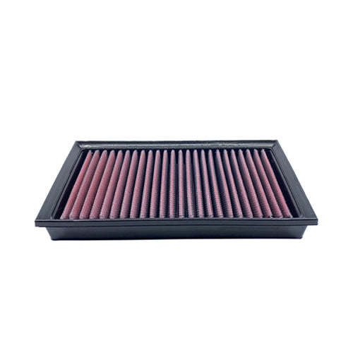 DNA high-flow performance air filter fitted to BMW M1000RR 2021-2025 airbox with cotton gauze construction_1