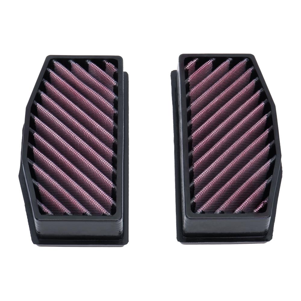 DNA performance dual cotton air filters with sealed frames designed for BMW R1300GS airbox installation_1