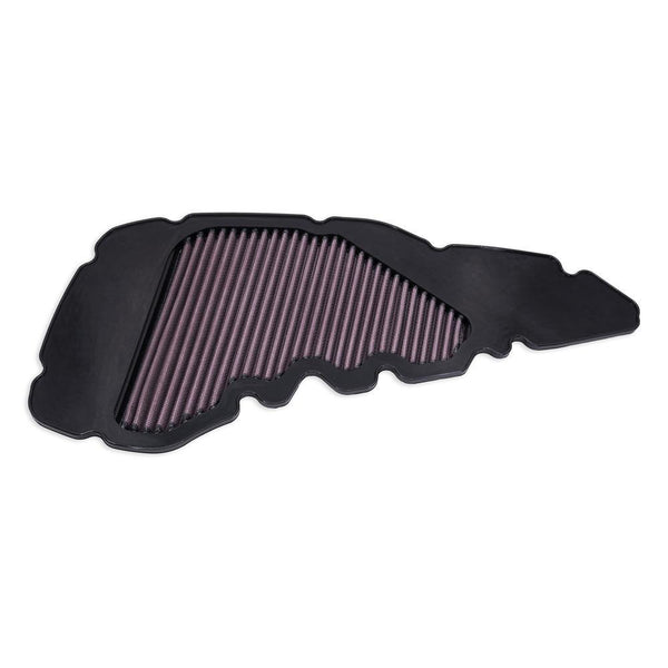 DNA high-flow performance air filter fitted to Piaggio Medley 200 2025 airbox for city riding_1
