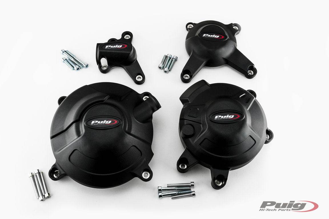 Puig Engine Protective Covers - Yamaha NIKEN (GT) 2018-25 - Motorcycle Performance Store