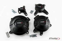 Puig Engine Protective Covers - Yamaha NIKEN (GT) 2018-25 - Motorcycle Performance Store
