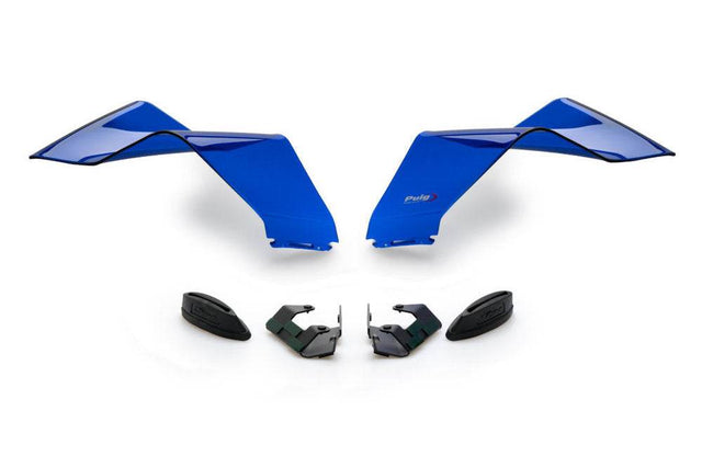 PUIG Blue Frontal Spoiler GP - Yamaha YZF-R1 (M) 2020-24 - Motorcycle Performance Store