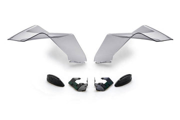 PUIG Light Smoke Frontal Spoiler GP - Yamaha YZF-R1 (M) 2020-24 - Motorcycle Performance Store