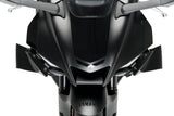 PUIG Black Frontal Spoiler GP - Yamaha YZF-R1 (M) 2020-24 - Motorcycle Performance Store