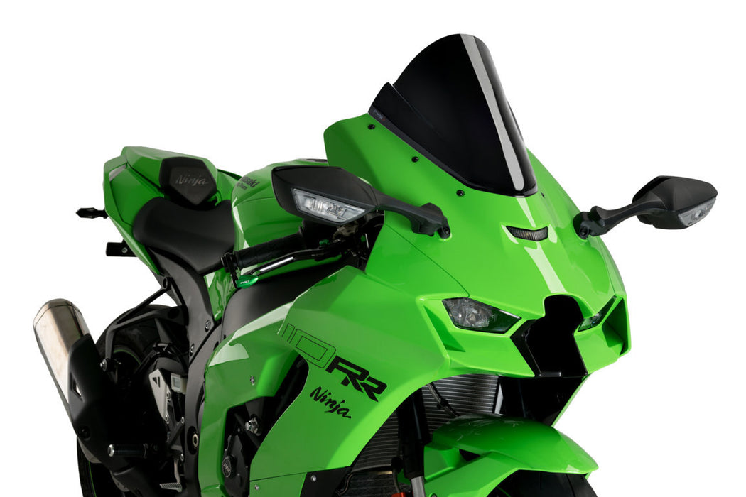 Puig Z-Racing Screen Kawasaki ZX-10R 2021-24 - Motorcycle Performance Store 