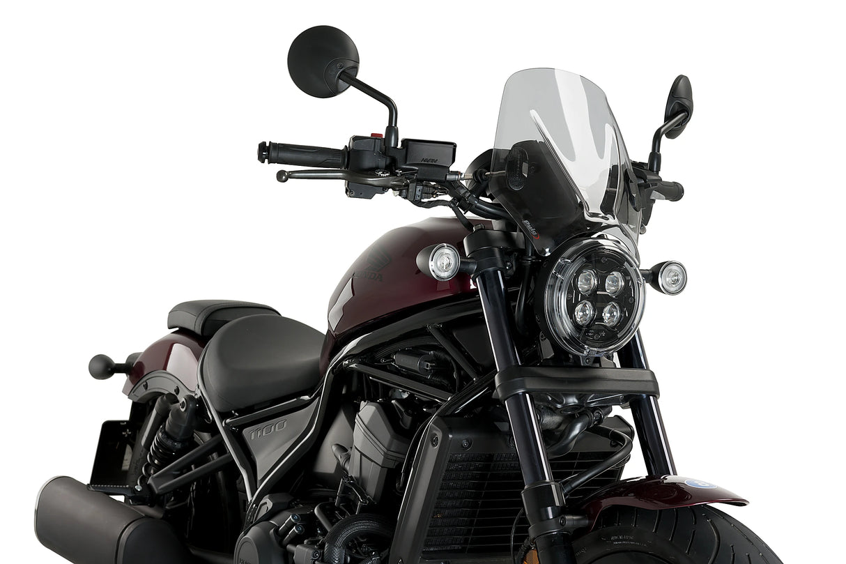 Puig Mito Windshield Honda Naked Bike Range 1998-26 image 4