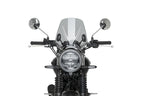 Puig Mito Screen for the Hyosung Naked Bike Range. Available at Motorcycle Performance Store.