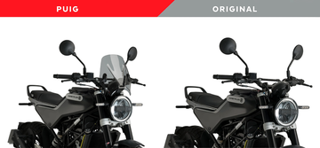 Puig Mito Screen for the Husqvarna Naked Bike Range. Available at Motorcycle Performance Store.