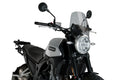Puig Mito Screen for the Macbor Eight Mile 500 (Street/Scrambler). Available at Motorcycle Performance Store.