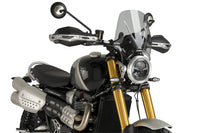 Puig Mito Screen for the Triumph Naked Bike Range. Available at Motorcycle Performance Store.